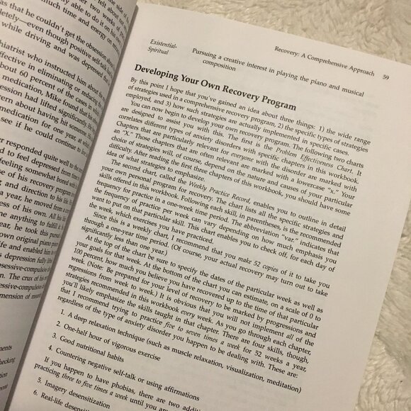 'The Anxiety and Phobia Workbook' Softcover By Edmund J. Bourne - Picture 5 of 5